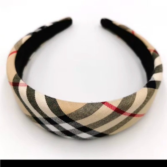 Sponge Headband Plaid Pattern Accessories - Picture 5 of 7